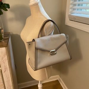 Grey Michael Kors purse
